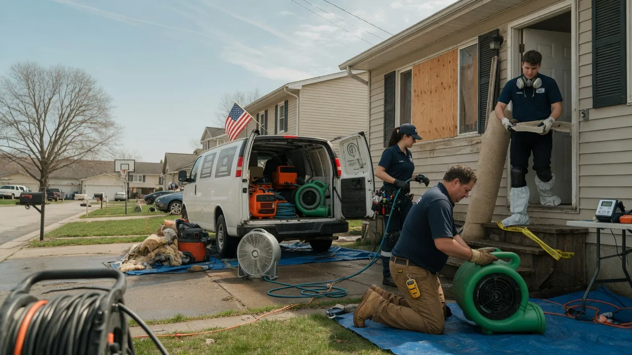 Water Damage Restoration in Parkhill, PA near me